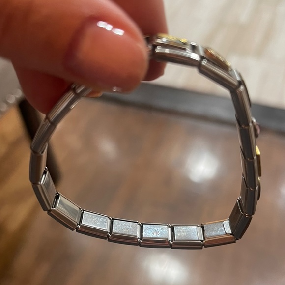 Dlinq Jewelry | Italian Charm Bracelet Set | Color: Gold/Silver | - Picture 2 of 4